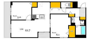 コレッソ・m【3階】の間取り