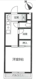 ファーストタウン中央【3階】の間取り