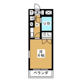 東京都目黒区下目黒2【マンション】の間取り