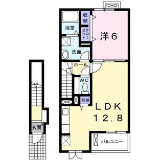 茨城県石岡市東光台1【アパート】の間取り