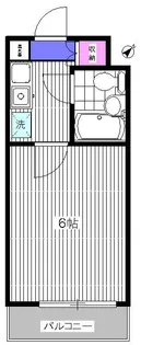 ロンスター三軒茶屋【2階】の間取り