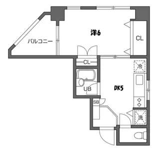 東京都荒川区東日暮里5【マンション】の間取り