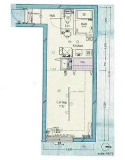 ル・リオン菊川【4階】の間取り