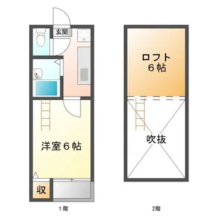 ヴィアトール【1階】の間取り