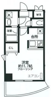 ベニシア【3階】の間取り