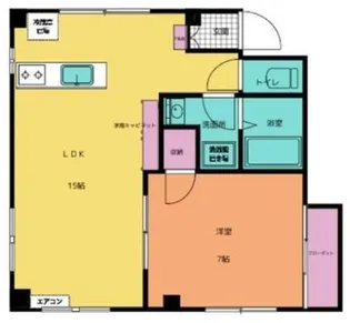 池戸ハイツ【1階】の間取り
