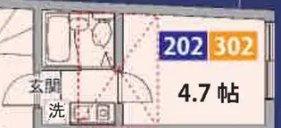 エルプレミア亀有【3階】の間取り