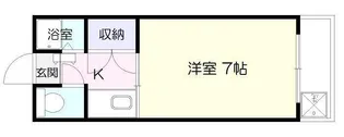 MQMハイツ【3階】の間取り