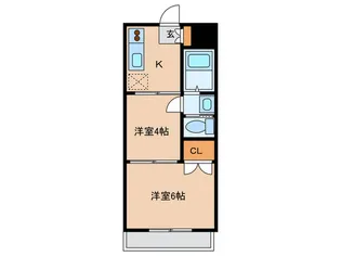 サンパレス青山【3階】の間取り