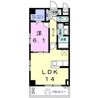 天神台ヒルズ【3階】の間取り