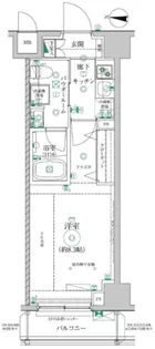 レアライズ清澄白河【8階】の間取り