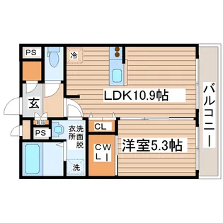 ボヌール・コート立町【2階】の間取り