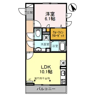 Le Soleil【3階】の間取り