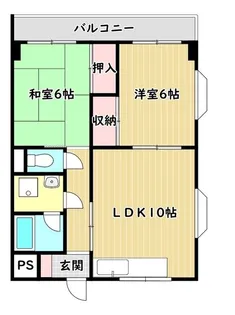 ハイム山田【1階】の間取り