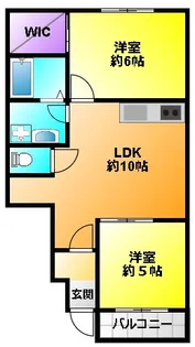 アーバンキブネ【1階】の間取り