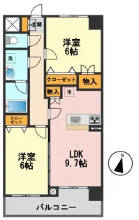パルクヴェール【3階】の間取り
