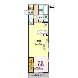 D-Grande元町【1階】の間取り