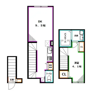 ソルナクレイシア荻窪IIIの間取り