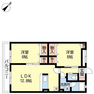 セリジェ【2階】の間取り