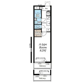 ドリームポートK・II【3階】の間取り
