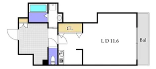 アルティザ東島田【2階】の間取り