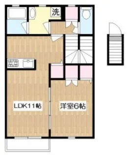 オランジュリー玉川田園調布【2階】の間取り