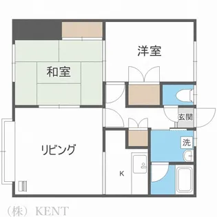 ホワイトハイツ【2階】の間取り