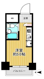 リヴェール多摩センター【5階】の間取り
