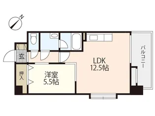 第3中田ビル【8階】の間取り