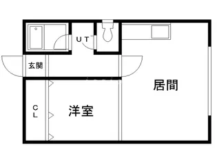 コーポおおとり5号館【2階】の間取り