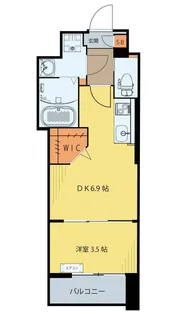 シェルグランデ椌木通【4階】の間取り