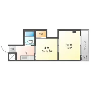 トゥリオーニ守口【1階】の間取り