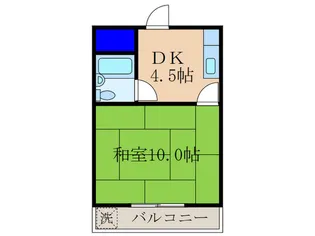 吉川ハイツ【2階】の間取り