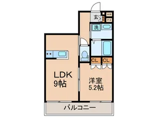 CARMEL横浜【1階】の間取り