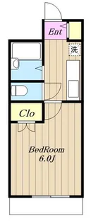 ユースフル伊勢原【1階】の間取り