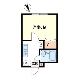 大森マンション【2階】の間取り