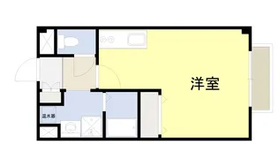 レックマンション大杙B【1階】の間取り