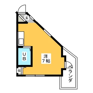 ファーストヒル【6階】の間取り