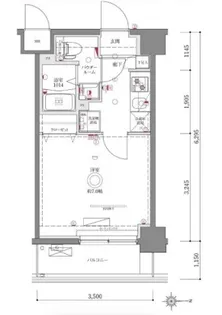 GENOVIA西川口II【6階】の間取り