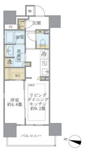 ブリリア四谷三丁目【8階】の間取り