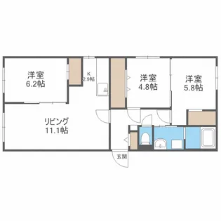NORD42(ノルド42)【4階】の間取り