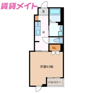 rose bud【1階】の間取り