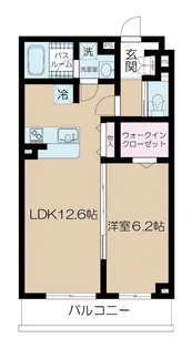 ヴァンベール光が丘公園【2階】の間取り