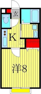 ノースフラッグ【1階】の間取り