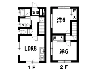 ミダイ羽山IIの間取り