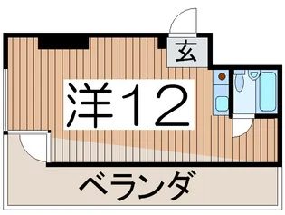 ヒトモトビル【3階】の間取り