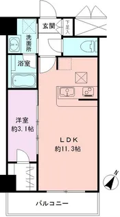 BUENA明石通【4階】の間取り