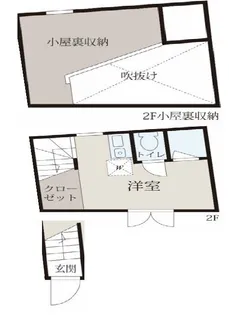 アーバンプレイス四ツ谷IIB【2階】の間取り