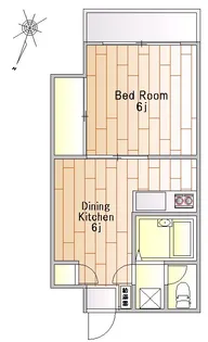 シャンテ三宿【8階】の間取り