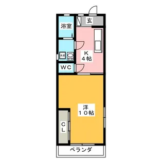 大野ビル【3階】の間取り